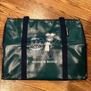 Life is Good Green Tote Bag